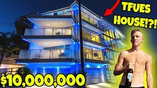 Visiting TFUE In The New FORTNITE MANSION!!! (Ft. Steveo & FaZe Clan) | JoogSquad PPJT