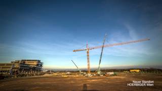 Liebherr - Erection of 280 EC-H 12 Litronic Tower Crane (Timelapse)