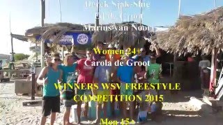 Windsurfing Funrace St Jorisbaai, January 2016
