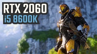 Anthem RTX 2060 i5-8600K Gameplay Benchmark (Demo)