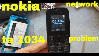 Nokia ta 1034 Network Problem