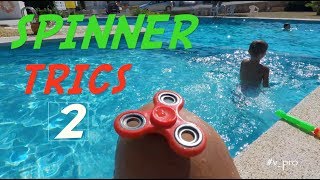 ТРЮКИ СО СПИННЕРОМ / #v_pro / Spinner trics fidget shots