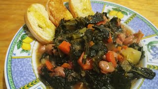 Zuppa della nonna di cavolo nero e fagioli,più idee per non sprecare nulla dell'avanzo