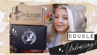 DOUBLE UNBOXING! Owlcrate & Fairyloot November 2019✨