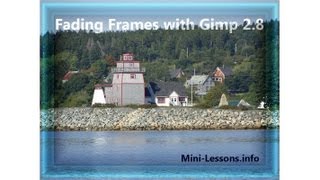 Fading Frames in Gimp 2.8 (Blend tool)