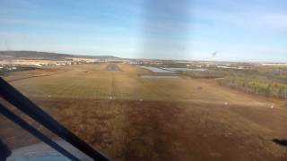 Commander 690B - Landing Dawson Creek, British Columbia
