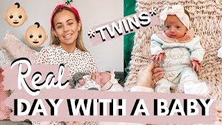 A DAY IN THE LIFE WITH TWO NEWBORN BABIES | Lucy Jessica Carter