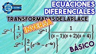 ???? Transformadas Inversa de Laplace | Ecuaciones Diferenciales |¡Muy básico!