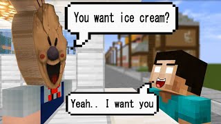 Monster School | Ice Scream Horror Game Challenge | Monster School