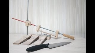 Простая точилка для ножей своими руками/Как сделать точилку для ножей.