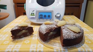 Torta pere e cacao bimby per TM5 e TM31