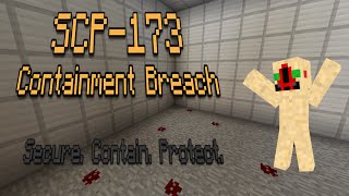 SCP containment breach SCP-173 Minecraft