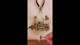 Функции и работа штока в ВГУ газовой колонки. Functions of stock at WGN Gas Water Heater.
