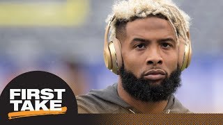 First Take reacts to Odell Beckham Jr. reporting to Giants conditioning program | First Take | ESPN