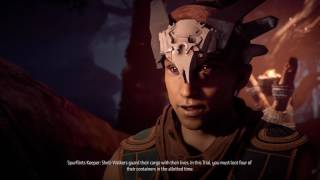 Horizon Zero Dawn Weapons of the Lodge Stealth trials Spurflints.1080p full HD @LNK_HEROiCAL