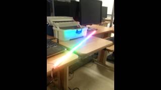 Neopixel 144 RGB LED strip initial test part 2
