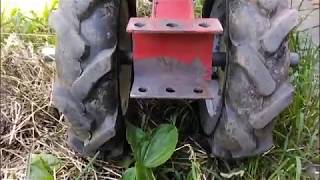 Переделка мотоблока ФАВОРИТ для окучивания картофеля.