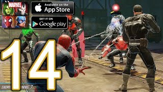 MARVEL Strike Force Heroes Android iOS Walkthrough - Part 14 - Nexus Chapters 1-2