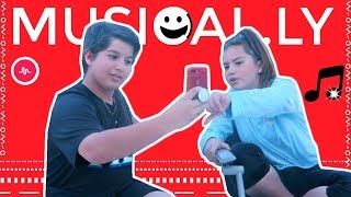 TEACHING MY COUSIN HOW TO MAKE MUSICAL.LY " FUNNY VIDEO " SISTER FOREVER