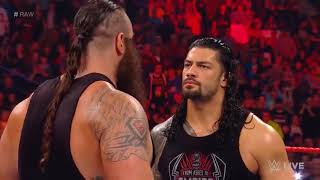 Brock Lesnar Attacks Roman Reigns,Braun Strowman,Seth Rollins,Kevin Owens & Chris Jericho RAW