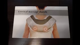 Ударный массажер для шеи и плеч   Cervical Massage Shawls
