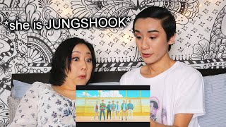 I forced my mom into watching BTS music videos for the first time
