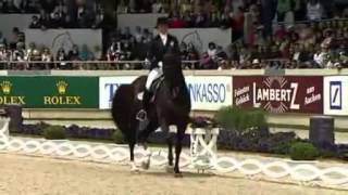 Anna Kasprzak & Donnperignon,Aachen,CDIO5* Freestyle 2013 (80.475%)