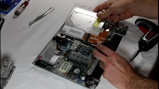 Toshiba Portege R500 Disassembly video, take a part, how to open