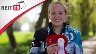 Westernreiten lernen: Patricia auf ihrem ersten Turnier