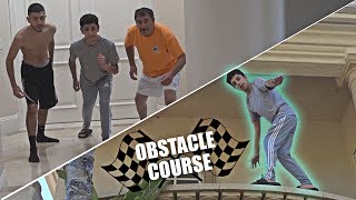 INSANE OBSTACLE COURSE IN THE NEW HOUSE!! | FaZe Rug