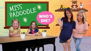 New GOOD Teacher's First Day at Toy School !!!