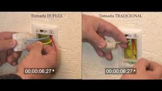 Sistema de Tomadas Duplex VIVACE / BRAVA Siemens - IRIEL