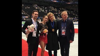 Alina Zagitova World Champs 2019 Alina+Eteri=Triumph