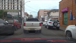 Dirigindo em São Borja, Rio Grande do Sul. Driving in Brazil - MAIO 2017