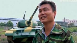 Irres Plagiat: Chinese baut sowjetischen Kampfpanzer - SPIEGEL TV