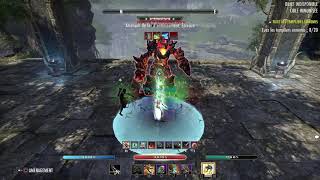 ESO Elsweyr-Stamina Necromancer 98,5k dps test Raid Dummy+build