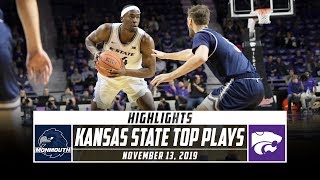 Kansas State Basketball Top Plays vs. Monmouth (2019-20) | Stadium