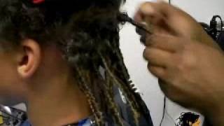 Tisha's Braids - How to do Dread Lock Extensions or Fake Dreads