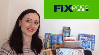 ОБЗОР ПОКУПОК FIX PRICE ❤ много игр для детей! ❤