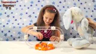 Игрушка Набор Нано жук робот и трек распаковка видео HEXBUG Nano V2 Gravity Loop playset u