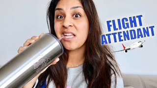 Stay At Home Job! - FLIGHT ATTENDANT LIFE - VLOG 3, 2020