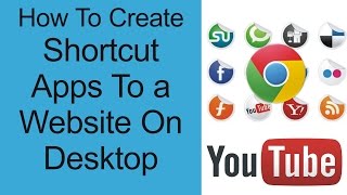 how to google chrome webpage shortcut desktop