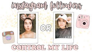 instagram followers control my life *disney edition*