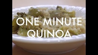 One Minute Quinoa with Instant Pot