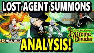 Bleach Brave Souls: The Lost Agent Summons - Extreme Divider Analysis!