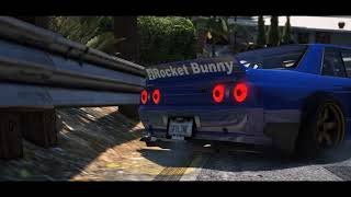 GTA 5 - Rocket Bunny Skyline R32 (Drift Montage)