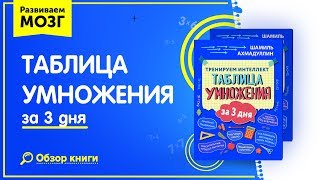Как научить ребенка умножать? Таблица умножения за 3 дня - специальное Пособие | Тренируем интеллект