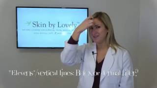 Botox or dermal filler for "elevens" or frown lines?