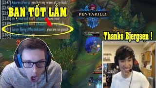 100T Levi | Levi dành Pentakill cực đình Bjergsen phải Chat on thán phục - Tuyệt vời Levi