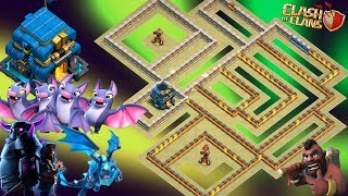 Th12 War Base 2019 Anti PeBoBat Anti E Dragon Anti 2 Star With 2 Awesome Replays Clash Of Clans